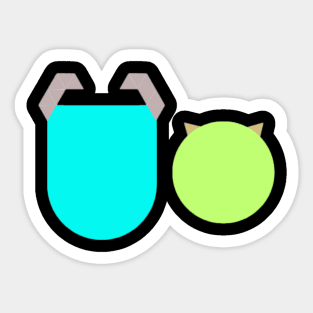 Mike & Sulley Sticker